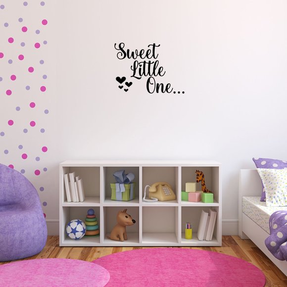 Sweet Little One Nursery Vinyl Wall Decal - Picture 7 of 9